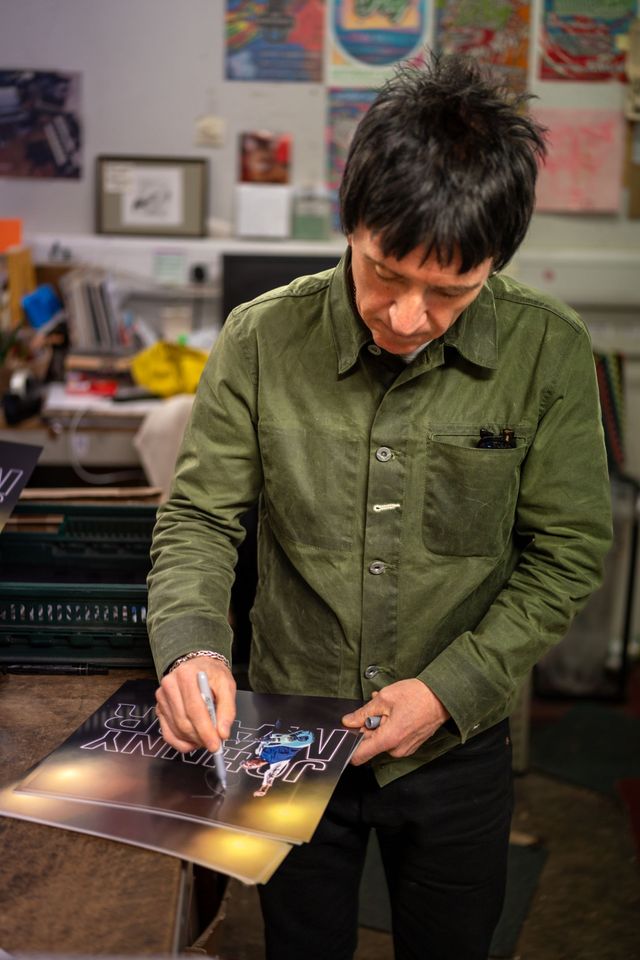 JOHNNY MARR HONOURED AS ​​RECORD STORE LEGEND, AHEAD OF RECORD